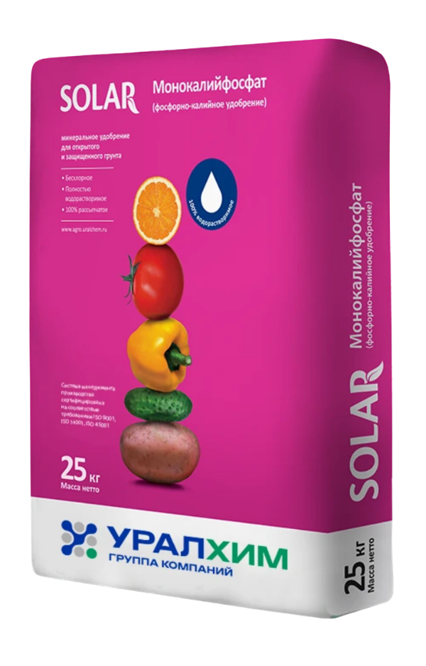 Nitrogen-phosphorus fertilizer for early growth. Stimulates root development, chlorine-free. Ideal for drip irrigation and foliar application for all crop types.